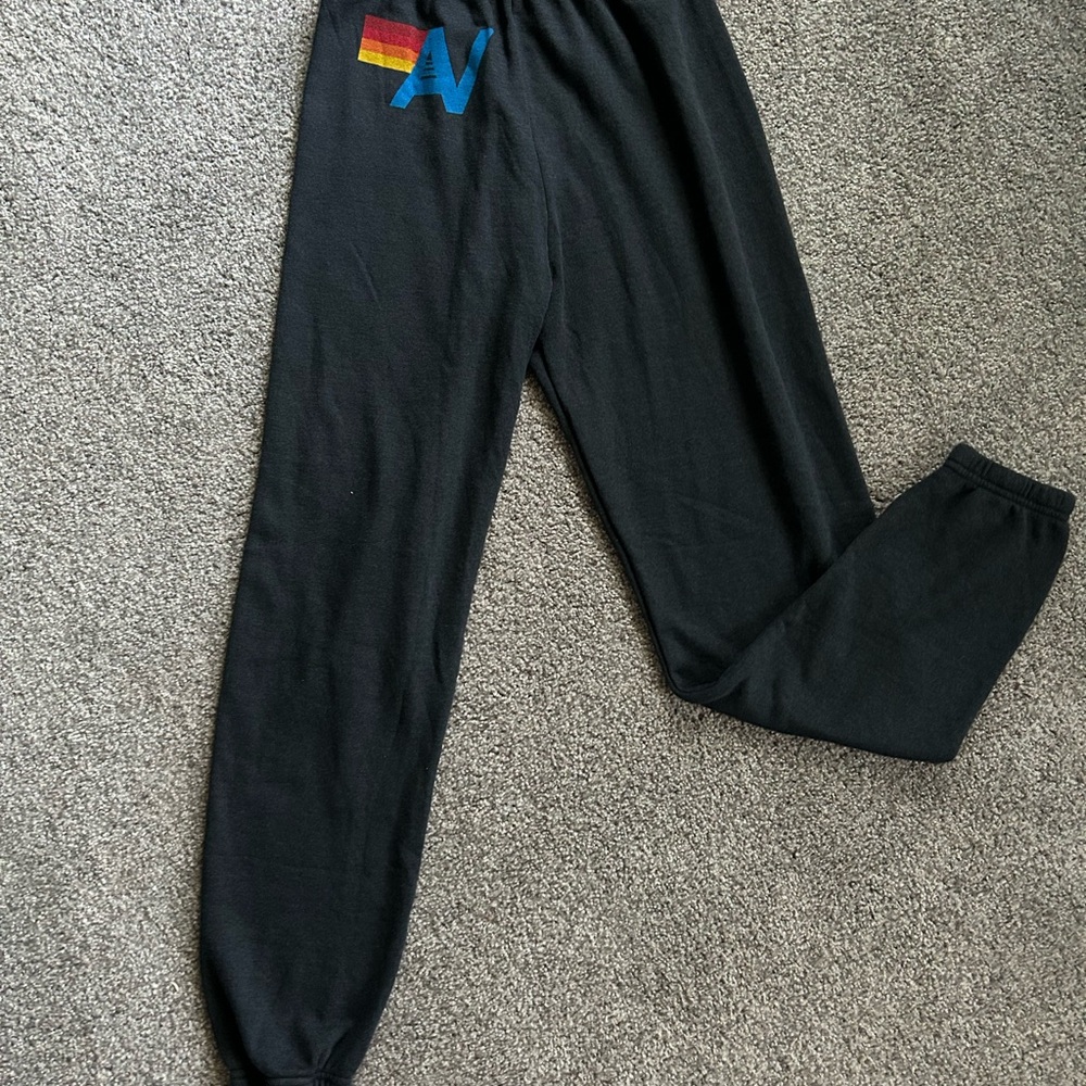 NWT Aviator Nation logo sweatpants